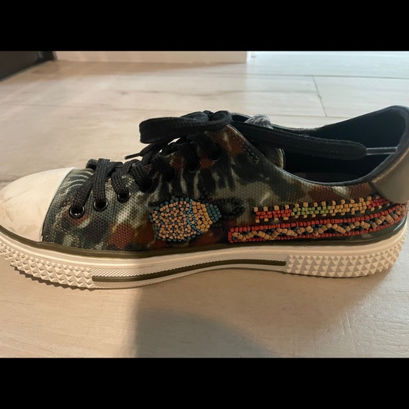 VALENTINO
Tie Dyed Beaded Sneakers - Picture 5 of 6